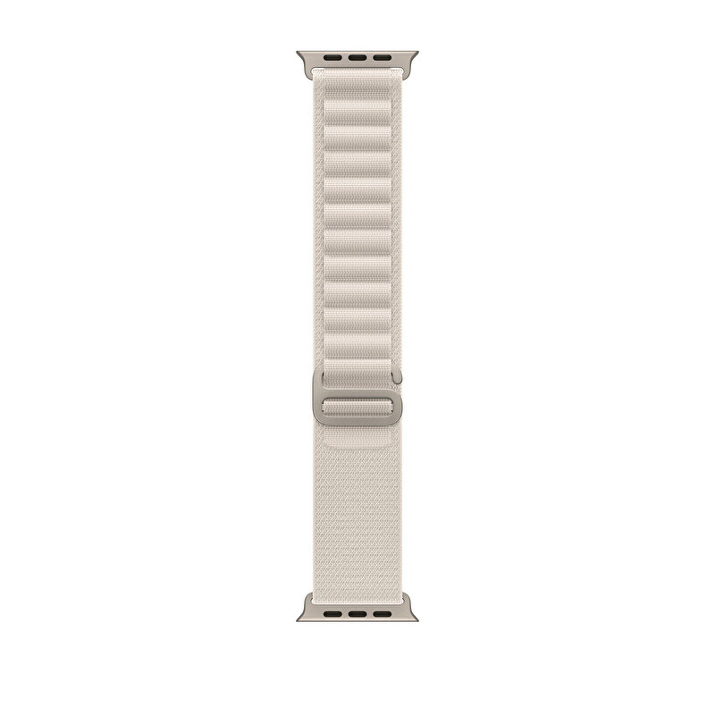 Apple Watch 49 mm Yıldız Işığı Alpine Loop - Küçük Boy - MQE53ZM/A MQE53ZM/A