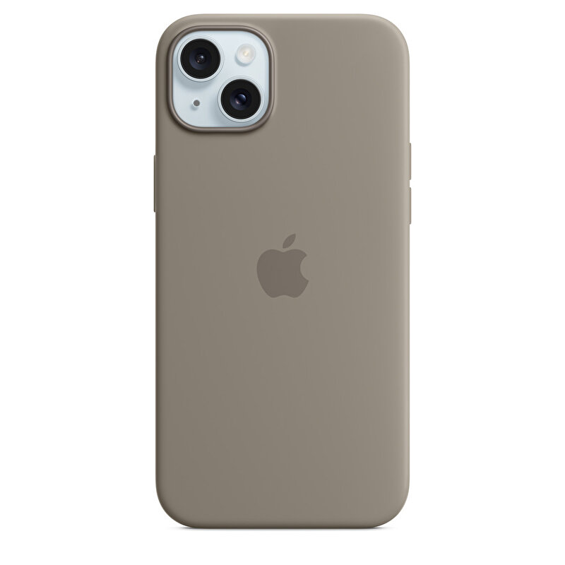 Apple iPhone 15 Plus için MagSafe özellikli Silikon Kılıf - Kil Rengi MT133ZM/A