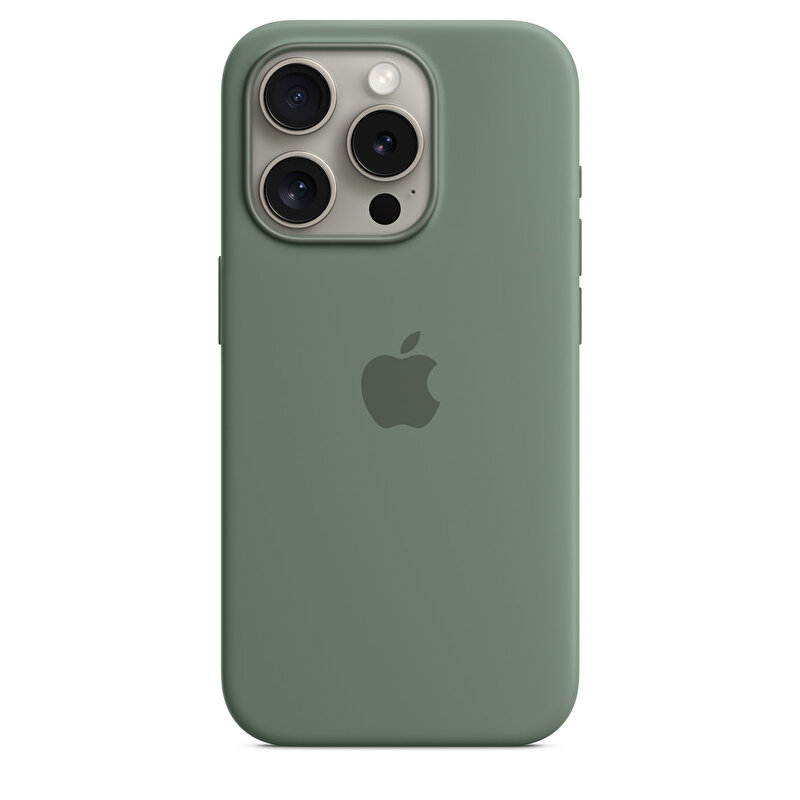 Apple iPhone 15 Pro için MagSafe özellikli Silikon Kılıf - Selvi MT1J3ZM/A