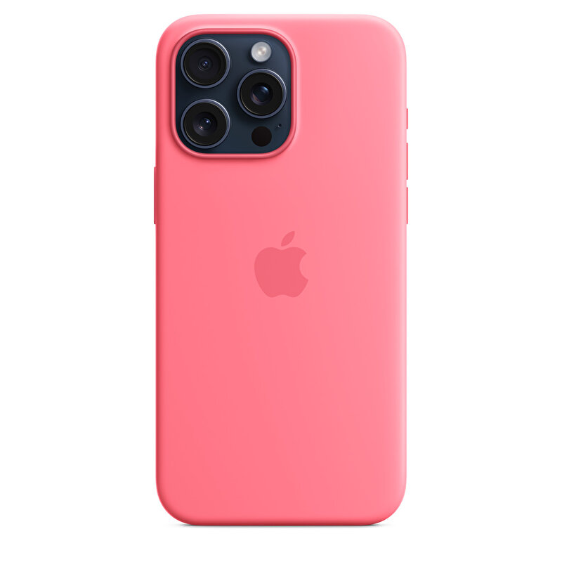 iPhone 15 Pro Max için MagSafe özellikli Silikon Kılıf - Pembe - MWNN3ZM/A MWNN3ZM/A